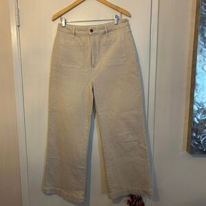 Rolla’s High Rise Wide Leg Tan Denim Pant